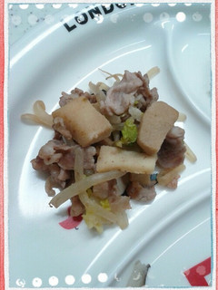 ハマった!ヘルシー高野豆腐と豚肉の炒め物-レシピのメイン写真