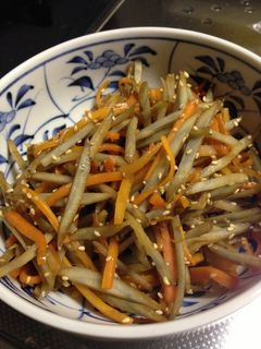 きんぴらごぼう-レシピのメイン写真