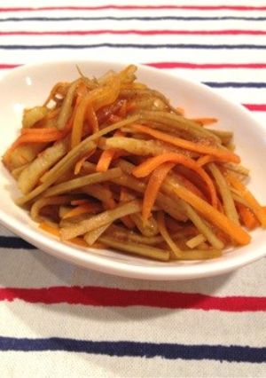 カレーきんぴらごぼう-レシピのメイン写真