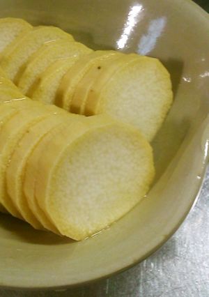 超簡単☆材料二つ　山芋の漬物　めんつゆ味-レシピのメイン写真