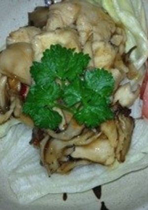 焼き舞茸とササミのスイチリあえ-レシピのメイン写真