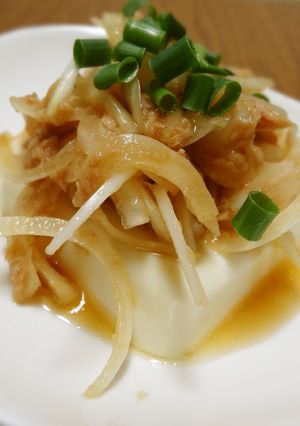 新たまたっぷりのせ！サラダ冷奴♪-レシピのメイン写真