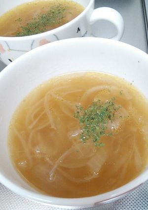 シンプルが一番!!オニオンスープ-レシピのメイン写真