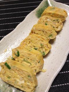 新玉ねぎの卵焼き〜味噌風味〜-レシピのメイン写真