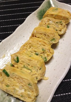 新玉ねぎの卵焼き〜味噌風味〜-レシピのメイン写真