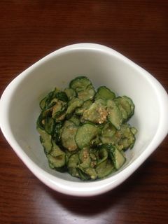 きゅうりの胡麻和え-レシピのメイン写真