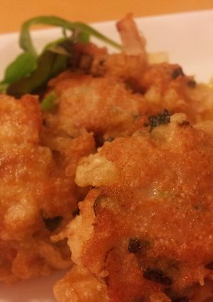 ☆簡単おつまみ☆とり明太つくね揚げ-レシピのメイン写真