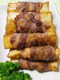 簡単!厚揚げの肉巻き-レシピのメイン写真