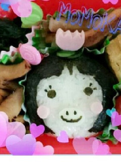 簡単キャラ弁☆ももかっぱちゃん☆-レシピのメイン写真