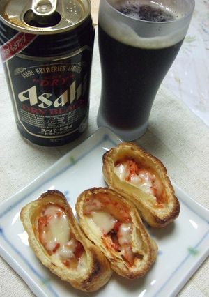 油揚げにチーズとキムチつめちゃいました。-レシピのメイン写真