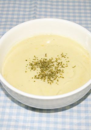 豆乳コーンクリームスープ-レシピのメイン写真