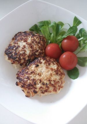 豆腐と鶏ミンチのハンバーグ-レシピのメイン写真