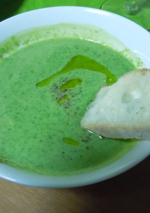 ほうれん草のガスパチョ-レシピのメイン写真