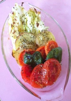 レンジとトースターで簡単焼き野菜♪-レシピのメイン写真