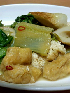 白菜と油揚げの煮物-レシピのメイン写真