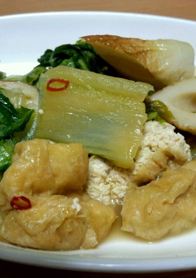 白菜と油揚げの煮物-レシピのメイン写真