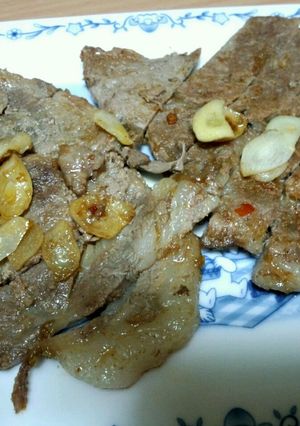 豚肉のにんにく炒め-レシピのメイン写真