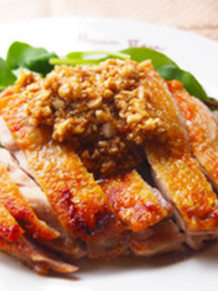 パリパリチキンのゴマニンニクたれ-レシピのメイン写真