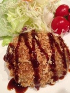 揚げない ヘルシーなメンチカツ-レシピのメイン写真