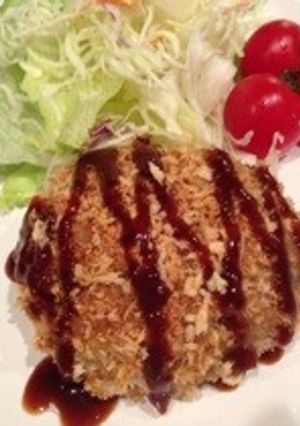 揚げない ヘルシーなメンチカツ-レシピのメイン写真