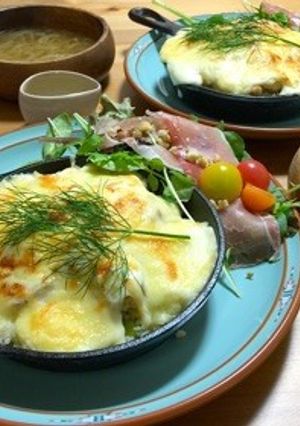 筍ピラフドリア-レシピのメイン写真