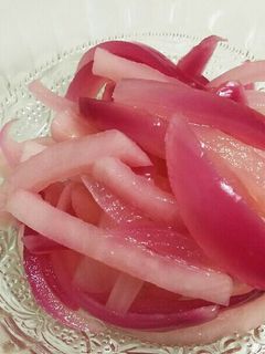 大根と玉ねぎの甘酢漬け*デリ風ピクルス-レシピのメイン写真