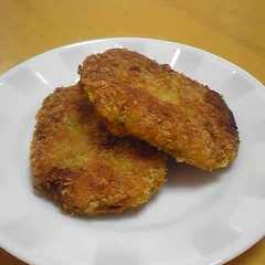 A picture of 超簡単！かぼちゃの煮物の残りでコロッケ.