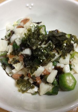簡単☆オクラと長芋のさっぱり和え-レシピのメイン写真