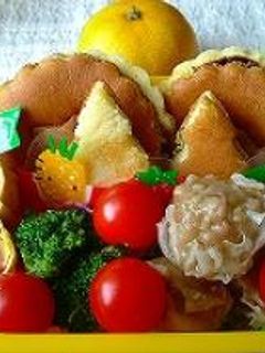 パンケーキ弁当-レシピのメイン写真