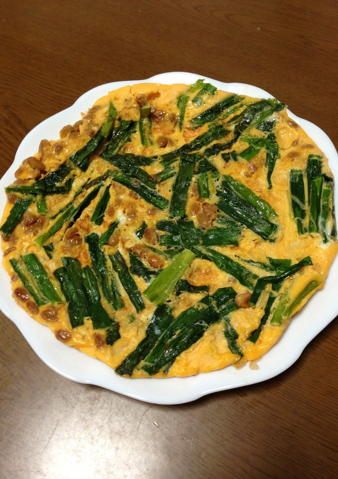にら納豆たまごとじ☆-レシピのメイン写真