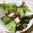レタスの粉チーズ和えサラダ