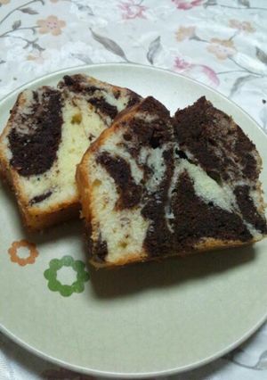 マーブル☆パウンドケーキ-レシピのメイン写真