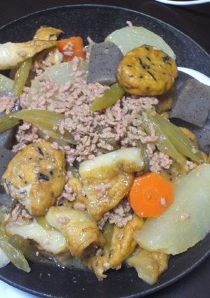 肉みそおでん-レシピのメイン写真