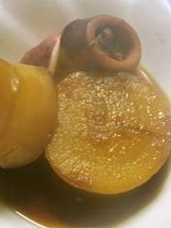 圧力鍋でイカと大根の煮物-レシピのメイン写真