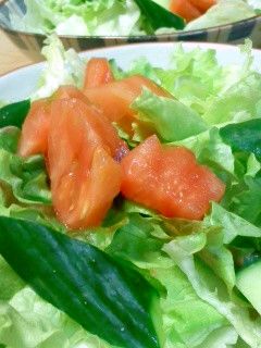 レタスサラダ-レシピのメイン写真