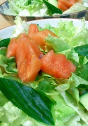 レタスサラダ-レシピのメイン写真