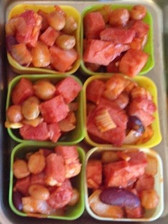 ハムと豆のケチャップ炒め-レシピのメイン写真