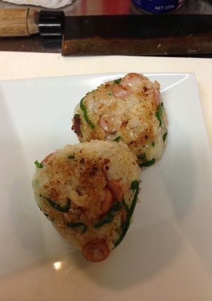 洋風焼きおにぎり-レシピのメイン写真