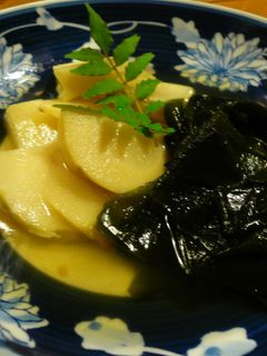 若竹煮☆タケノコとワカメの煮物-レシピのメイン写真