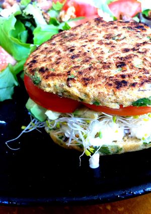 ☆ひよこ豆のベジバーガー☆-レシピのメイン写真