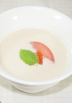 茂たまとまで豆腐のガスパチョ-レシピのメイン写真
