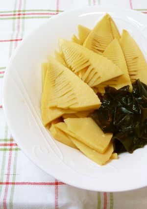 タケノコとワカメの煮物-レシピのメイン写真