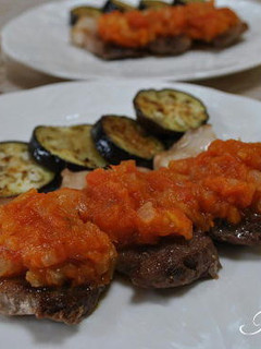 豚肉のトマトソース添え-レシピのメイン写真