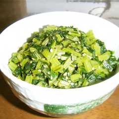 รูปของ 失敗無し！麺つゆでカブ葉のふりかけ