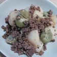 牛ひき肉のローズマリーポテト