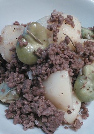 牛ひき肉のローズマリーポテト-レシピのメイン写真