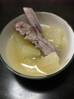 冬瓜とスペアリブの煮物-レシピのメイン写真