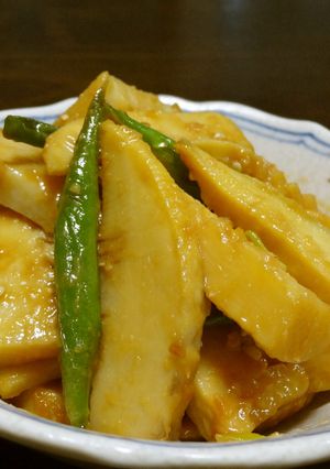 筍の酢みそキンピラ-レシピのメイン写真