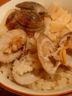 あさりと筍の炊き込みご飯-レシピのメイン写真