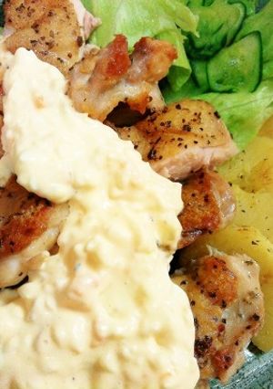 チキンソテーに簡単タルタルソース☆-レシピのメイン写真